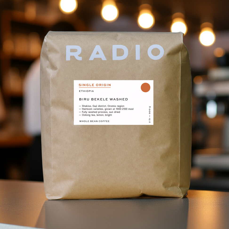 Ethiopia single origin whole bean coffee Guji
