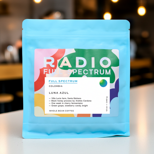 luna azul  whole bean coffee 