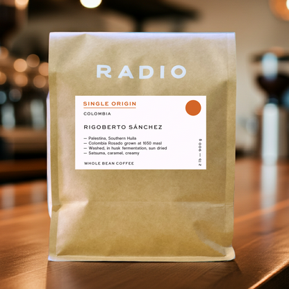 Colombia whole bean coffee single origin