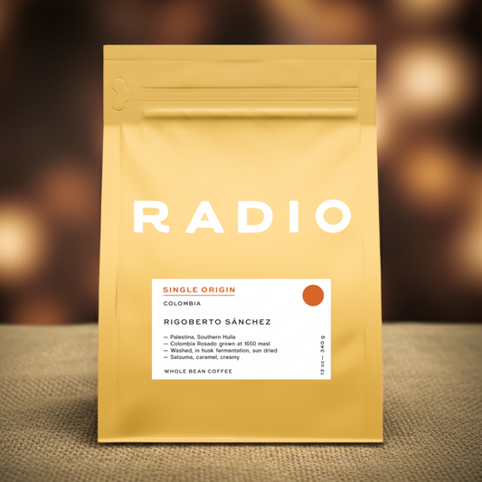 Colombia whole bean coffee single origin