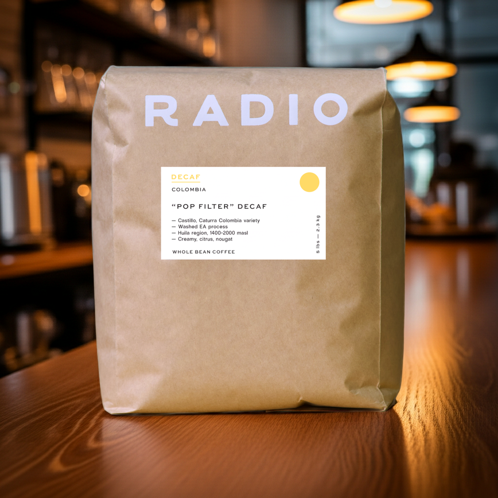 Colombia Decaf whole bean coffee