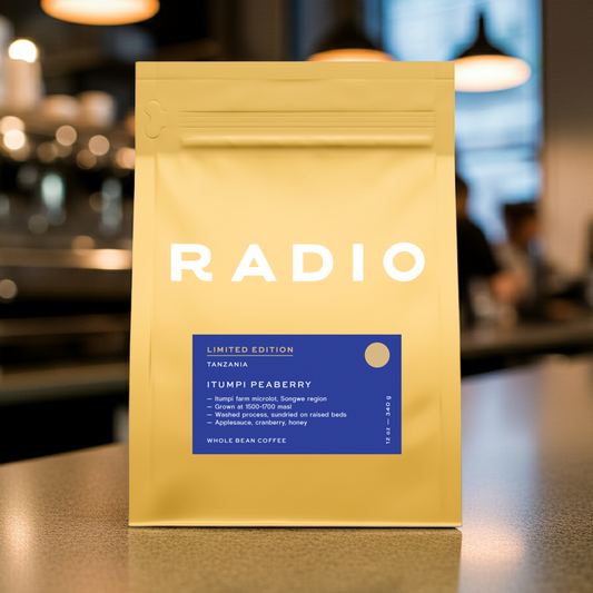 Tanzania Peaberry single origina whole bean coffee
